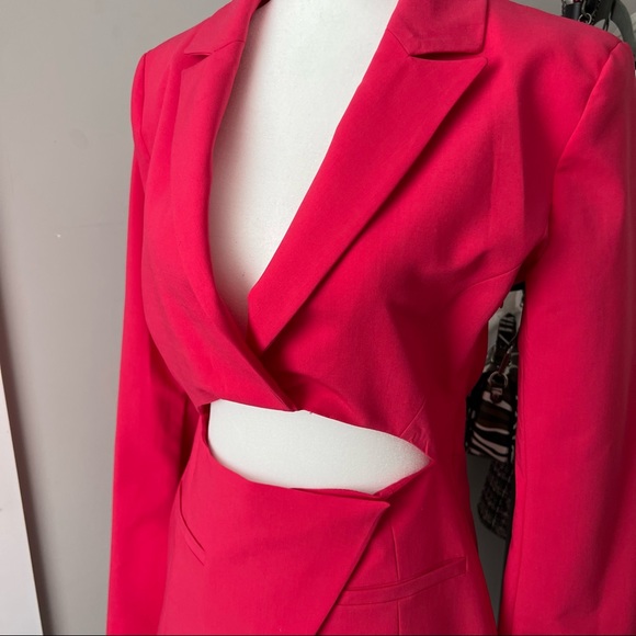 {Zara} Gorgeous Cut Out Blazer Dress - Picture 6 of 16